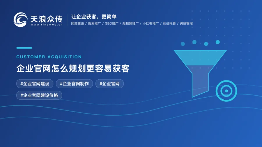 企业官网怎么规划更容易获客？