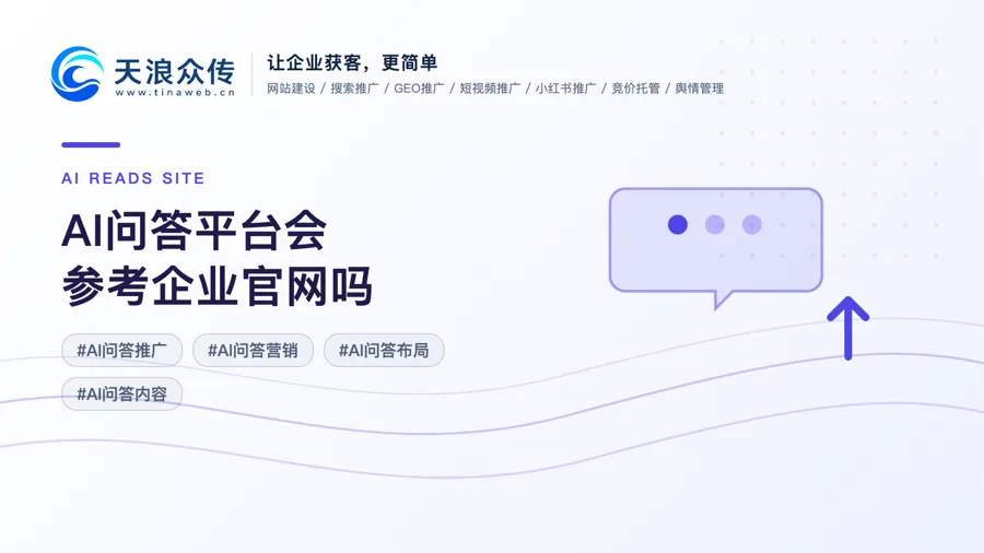 AI问答平台会参考企业官网吗配图