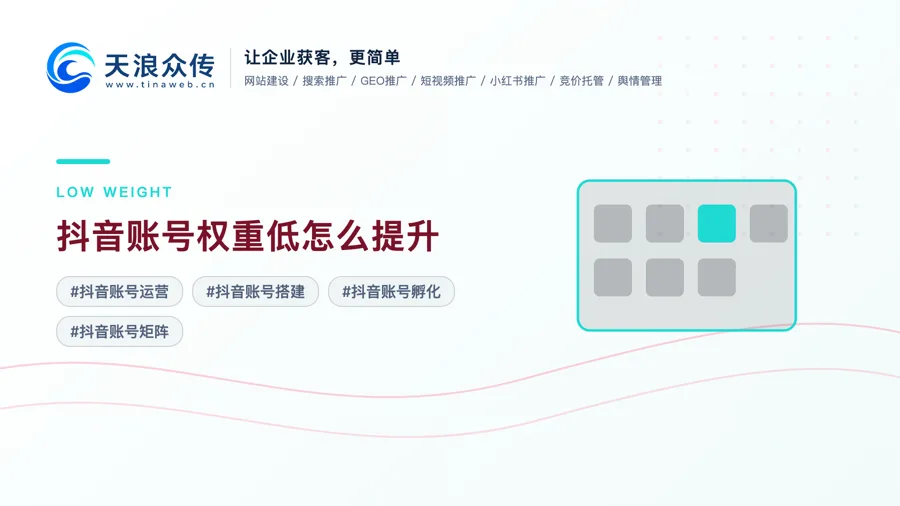 抖音账号权重低怎么提升配图
