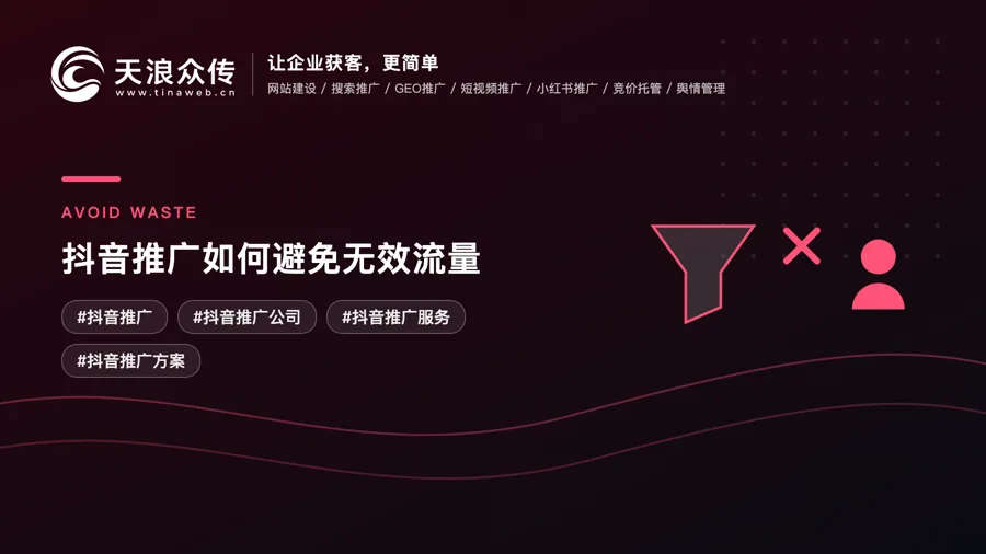 抖音推广如何避免无效流量配图