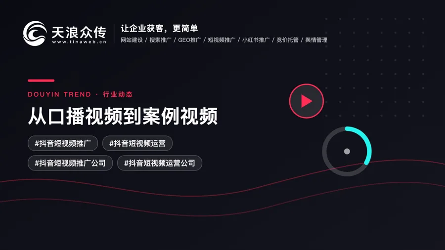 从口播视频到案例视频，企业短视频内容正在走向专业化配图