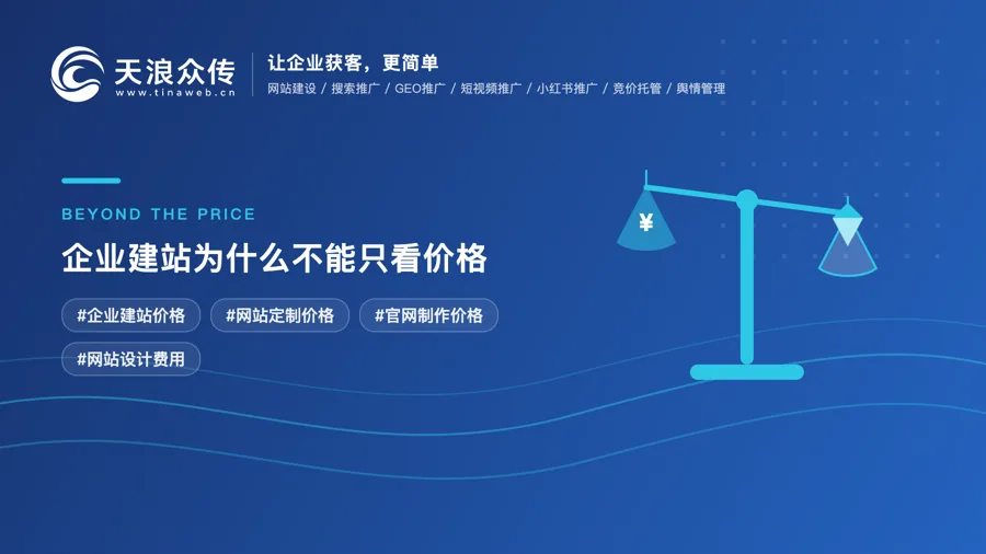 企业建站为什么不能只看价格配图