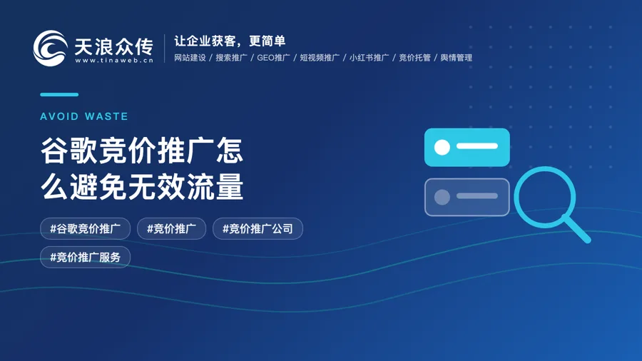 谷歌竞价推广怎么避免无效流量配图