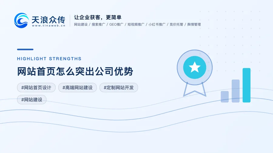 网站首页怎么突出公司优势配图
