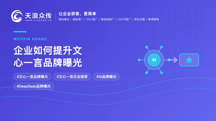 企业如何提升文心一言品牌曝光配图