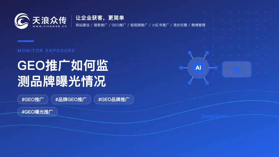 GEO推广如何监测品牌曝光情况配图