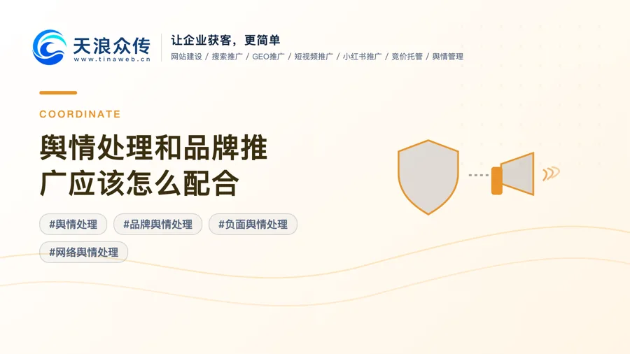 舆情处理和品牌推广应该怎么配合配图