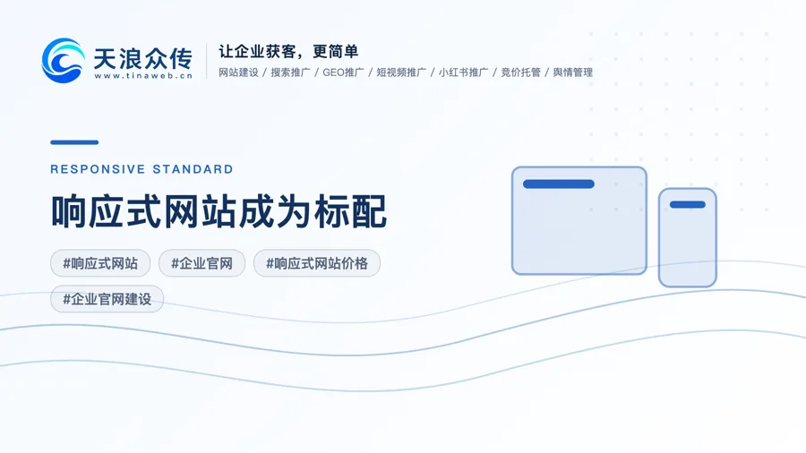 响应式网站成为标配，企业官网体验正在影响客户第一印象