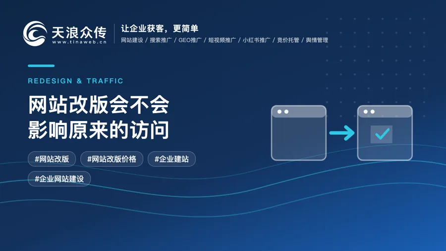 网站改版会不会影响原来的访问配图