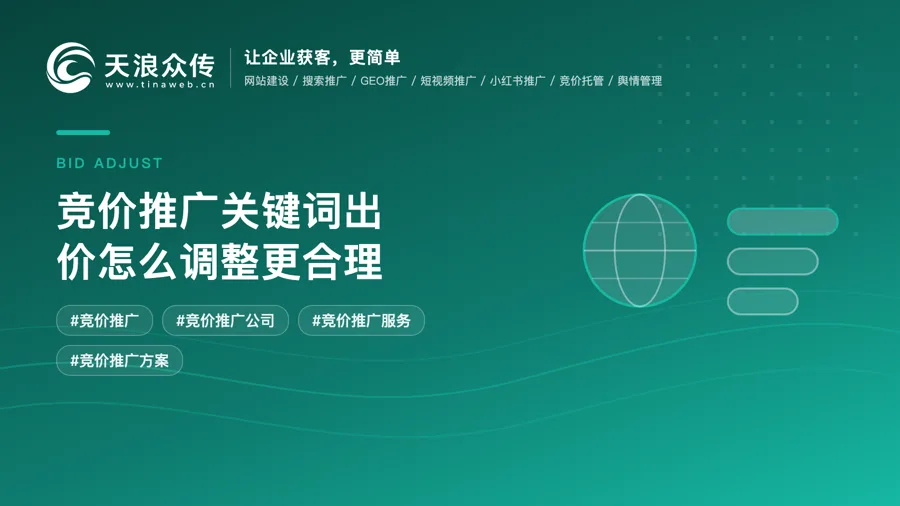 竞价推广关键词出价怎么调整更合理配图