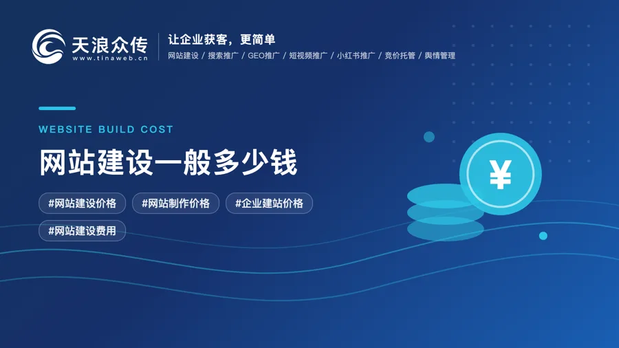 网站建设一般多少钱？