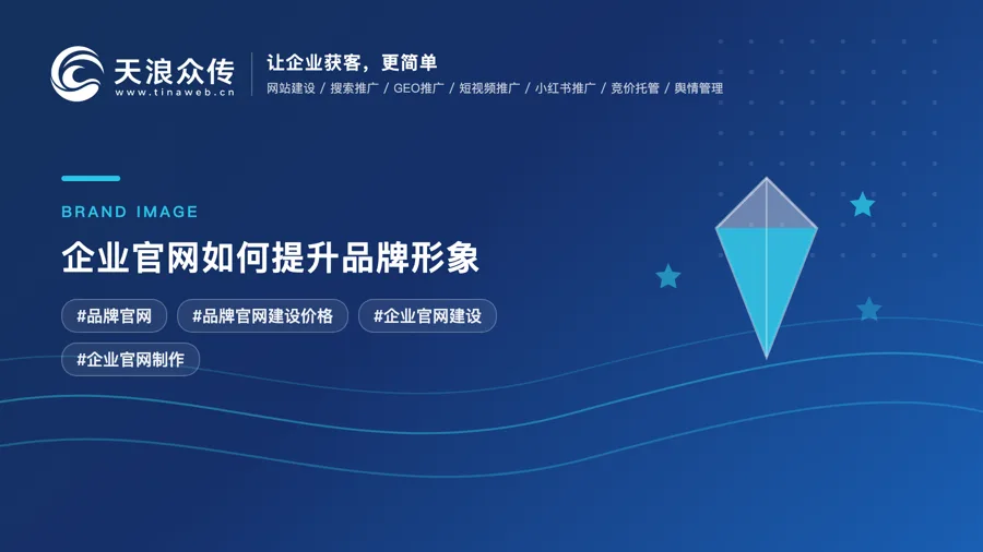 企业官网如何提升品牌形象？