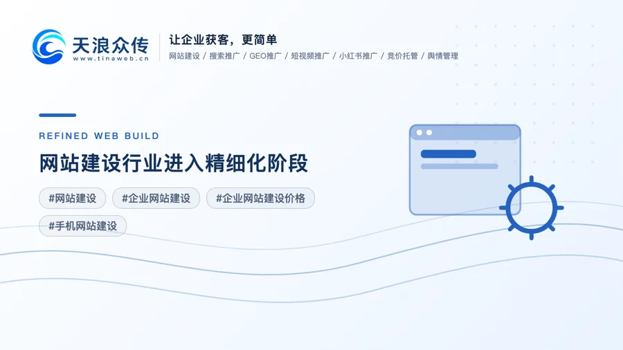 网站建设行业进入精细化阶段，模板建站为何越来越难满足企业需求配图