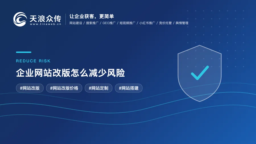 企业网站改版怎么减少风险配图