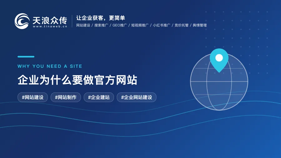 企业为什么要做官方网站？