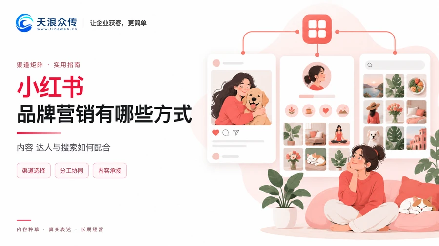 小红书品牌营销有哪些方式?内容 达人与搜索如何配合配图
