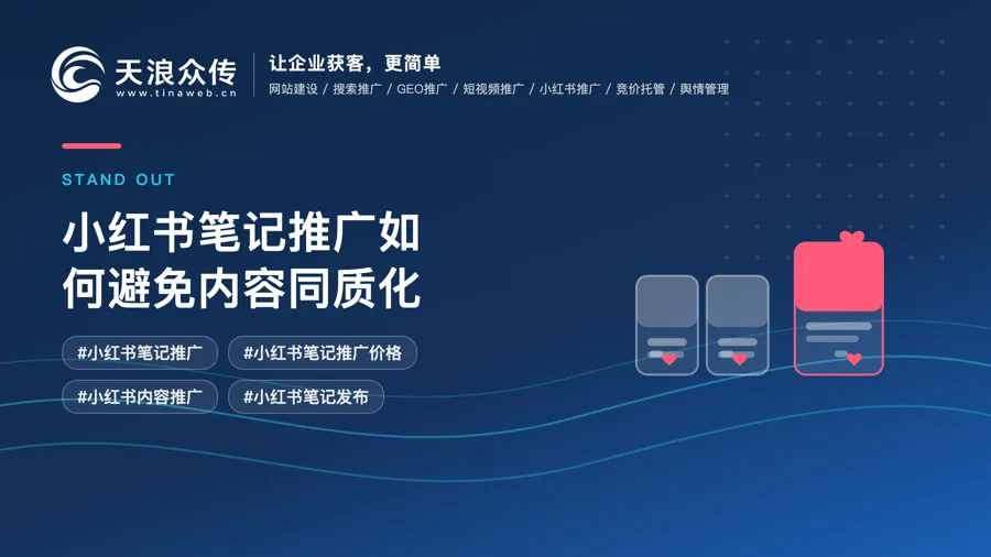 小红书笔记推广如何避免内容同质化配图