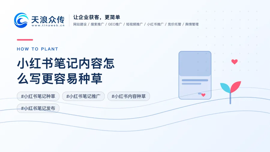小红书笔记内容怎么写更容易种草配图