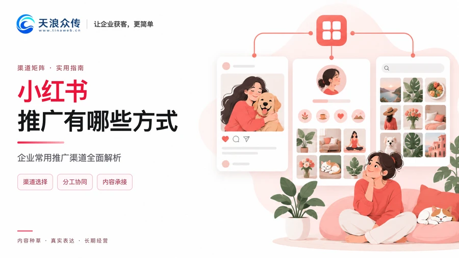 小红书推广有哪些方式 企业常用推广渠道全面解析配图