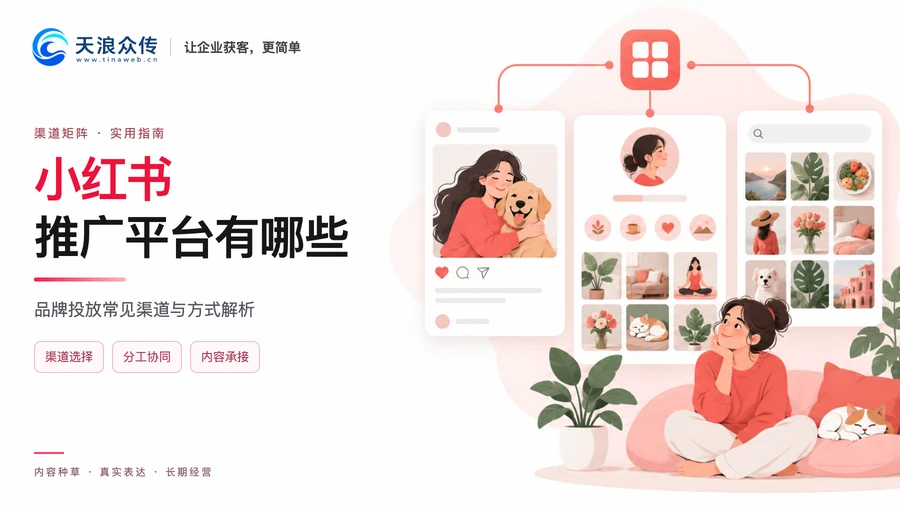 小红书推广平台有哪些 品牌投放常见渠道与方式解析配图