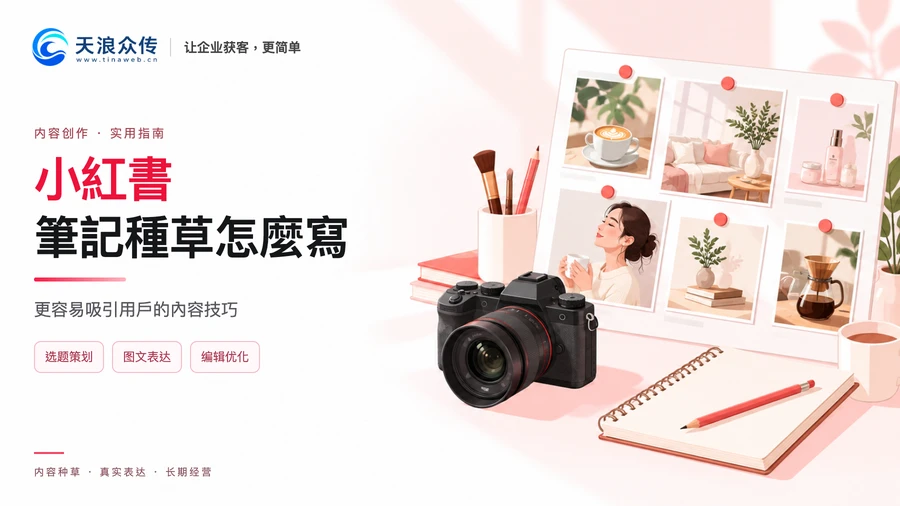 小紅書筆記種草怎麼寫?更容易吸引用戶的內容技巧配图