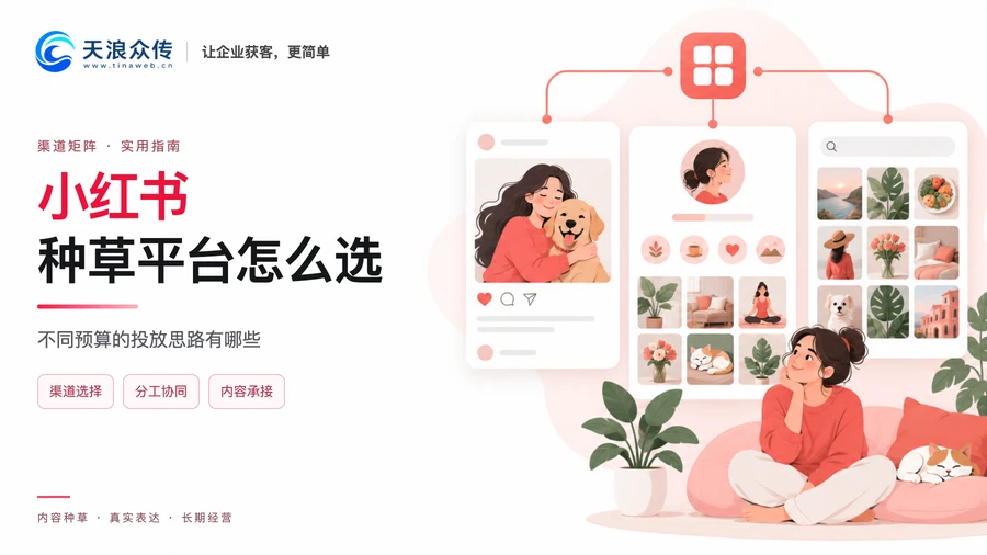 小红书种草平台怎么选 不同预算的投放思路有哪些配图